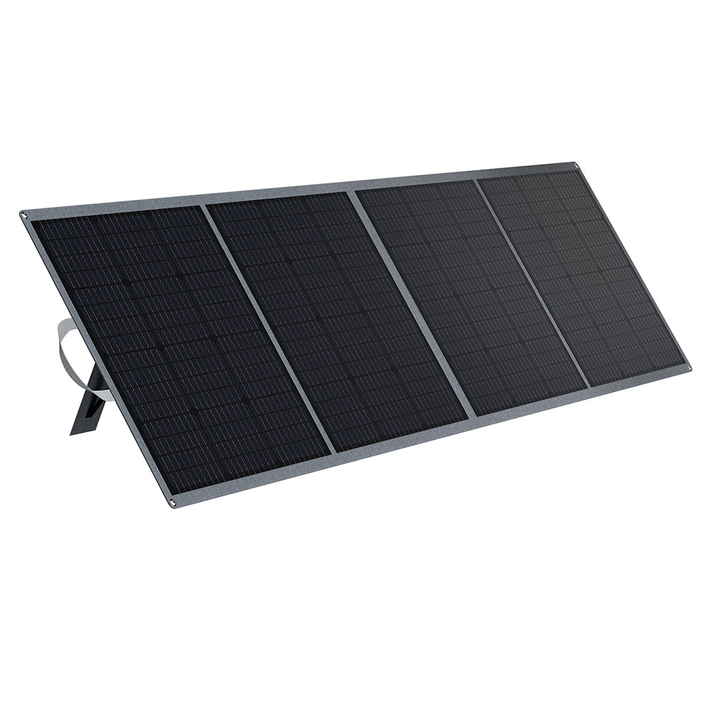 

DaranEner SP200 200W Foldable Solar Panel, 22% Optical Conversion Efficiency, IP54 Waterproof, with Adjustable Stand, Standard MC4 Connector