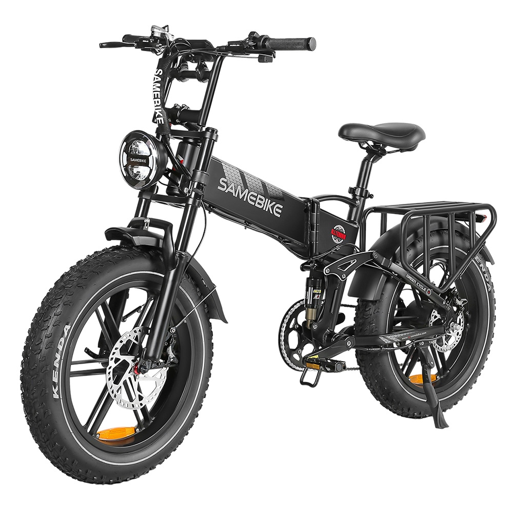 SAMEBIKE E-Bike Herren – 48V 624Wh Akku, 20″ X 4,0″ Reifen, 7-Gang, LCD-Display, 250W Motor, 25 Km/h, Reichweite Bis 120 Km