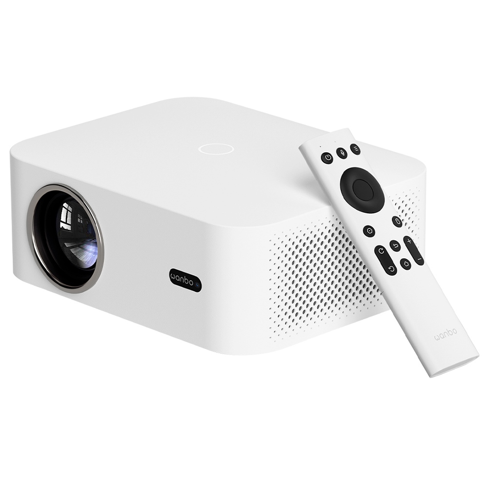 

WANBO X2 Max Projector, Native 1080P, 450ANSI Lumens, Android 9.0, Dual-Band Wifi 6, Bluetooth 5.0, Auto-Focus, Four Directional Keystone Correction