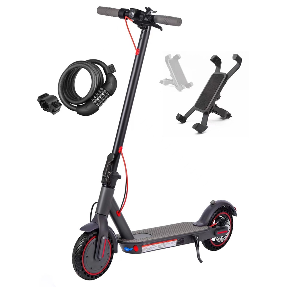 

W4 Pro Folding Electric Scooter, 8.5-inch Tires 350W Motor 36V 10Ah Battery 25km/h Max Speed 25-30km Range 120kg Max Load