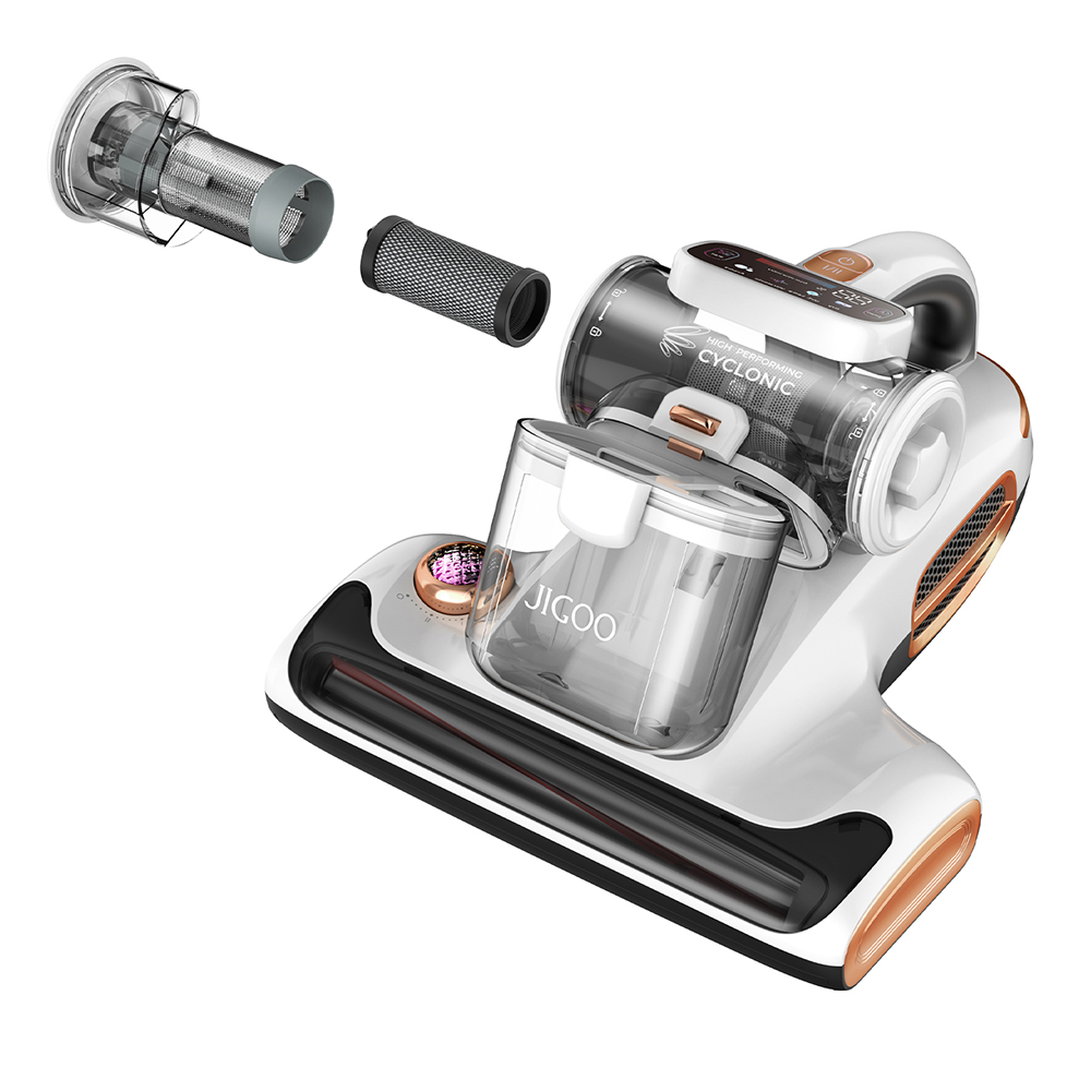 JIGOO T600 Milbensauger Mit Floral Delight Essential Oil