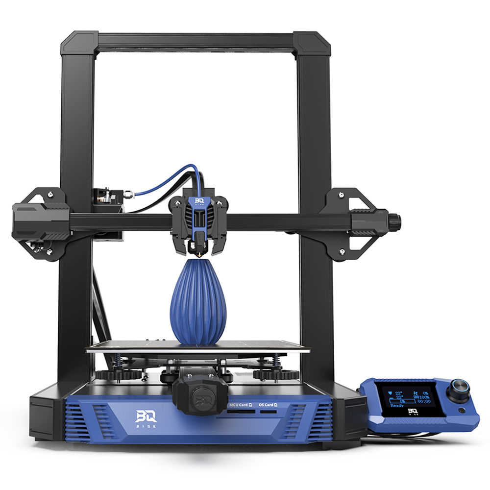 

BIQU Hurakan 3D Printer, Klipper Firmware, Auto Leveling, Built-in Microprobe, Max 180mm/s Printing Speed, Partitioned Hotbed, Silent Printing, Filament Runout Sensor, WiFi Remote Control, 220x220x270mm