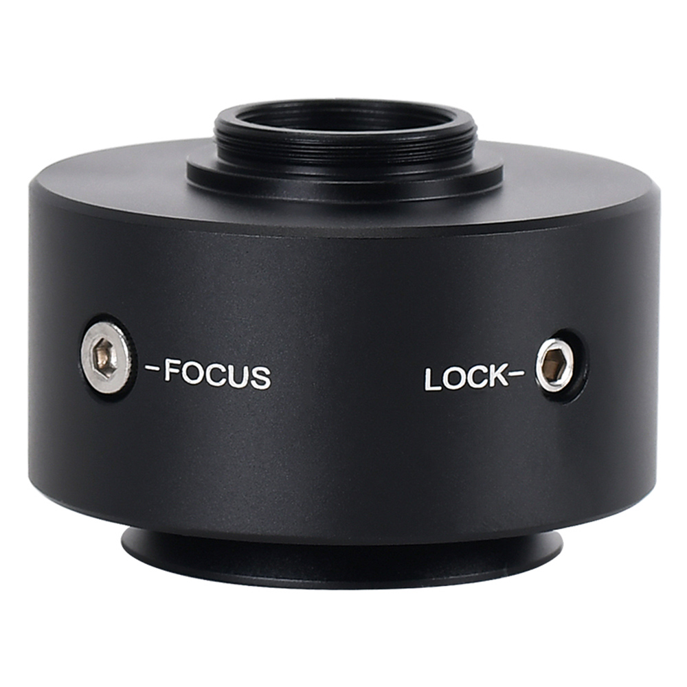 

HAYEAR 0.5X Focusable C-Mount Trinocular Adapter for Olympus Microscope