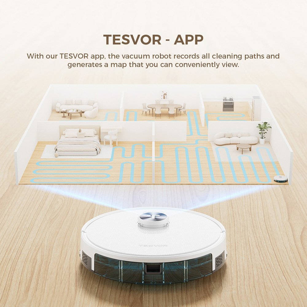 Tesvor S7 Pro AES Robot Vacuum Cleaner
