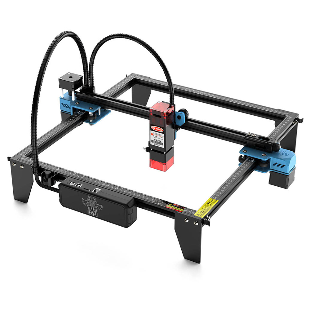 

TWO TREES TTS-10 Pro 10W Laser Engraver Cutter, 30000mm/min Engraving Speed, 300x300mm, APP Connection, Remote Control