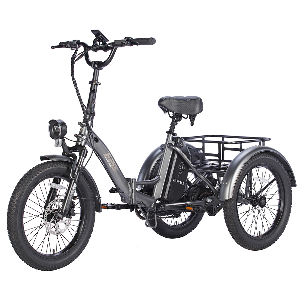 FAFREES F20 Mate Electric Tricycle Grey