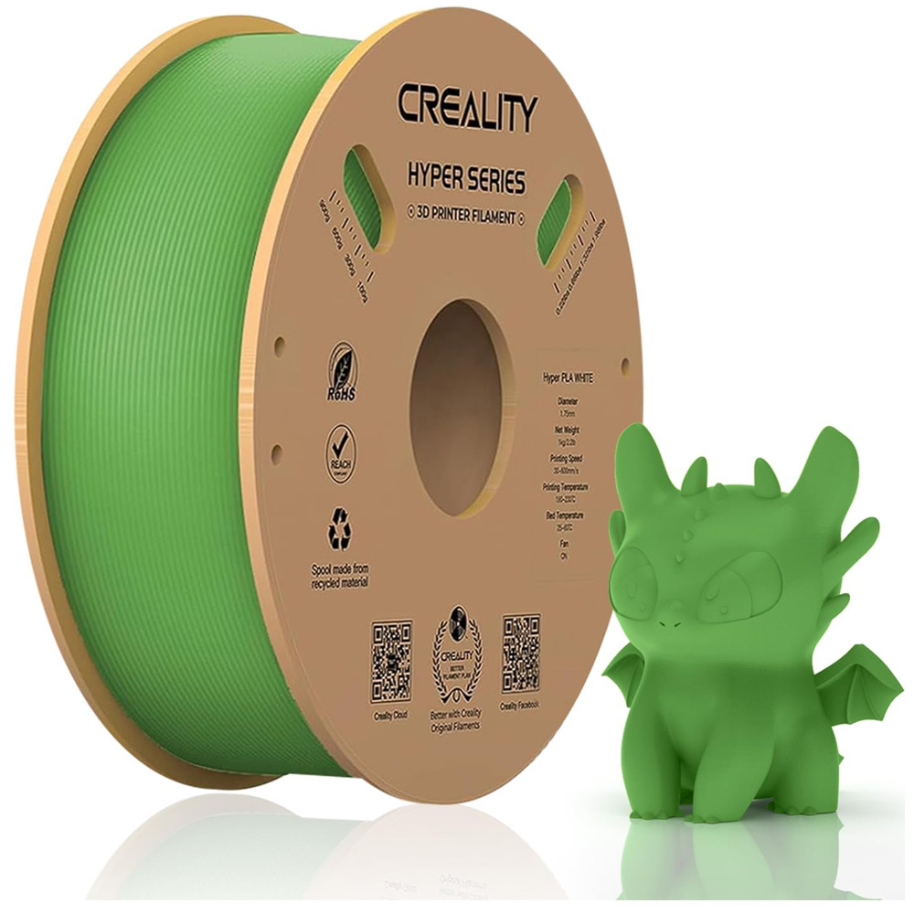 

Creality Hyper-PLA Filament 1kg - Green