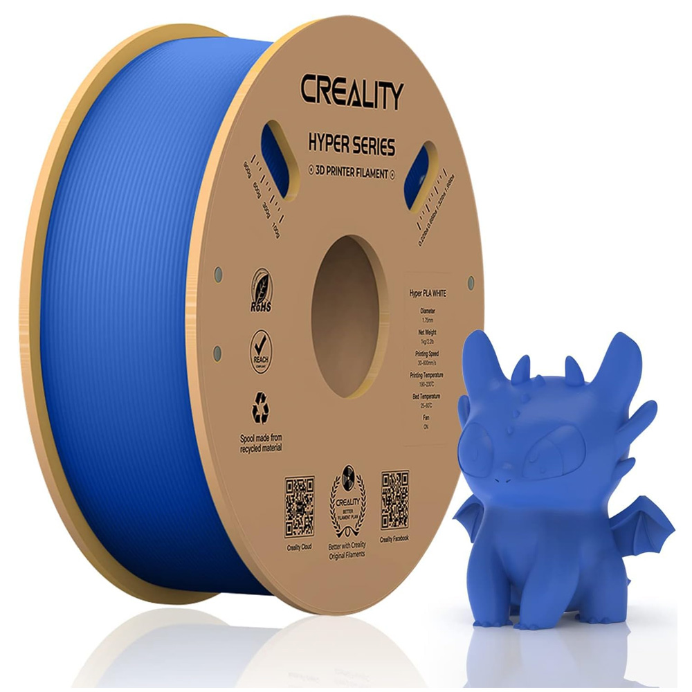 

Creality Hyper-PLA Filament 1kg - Blue