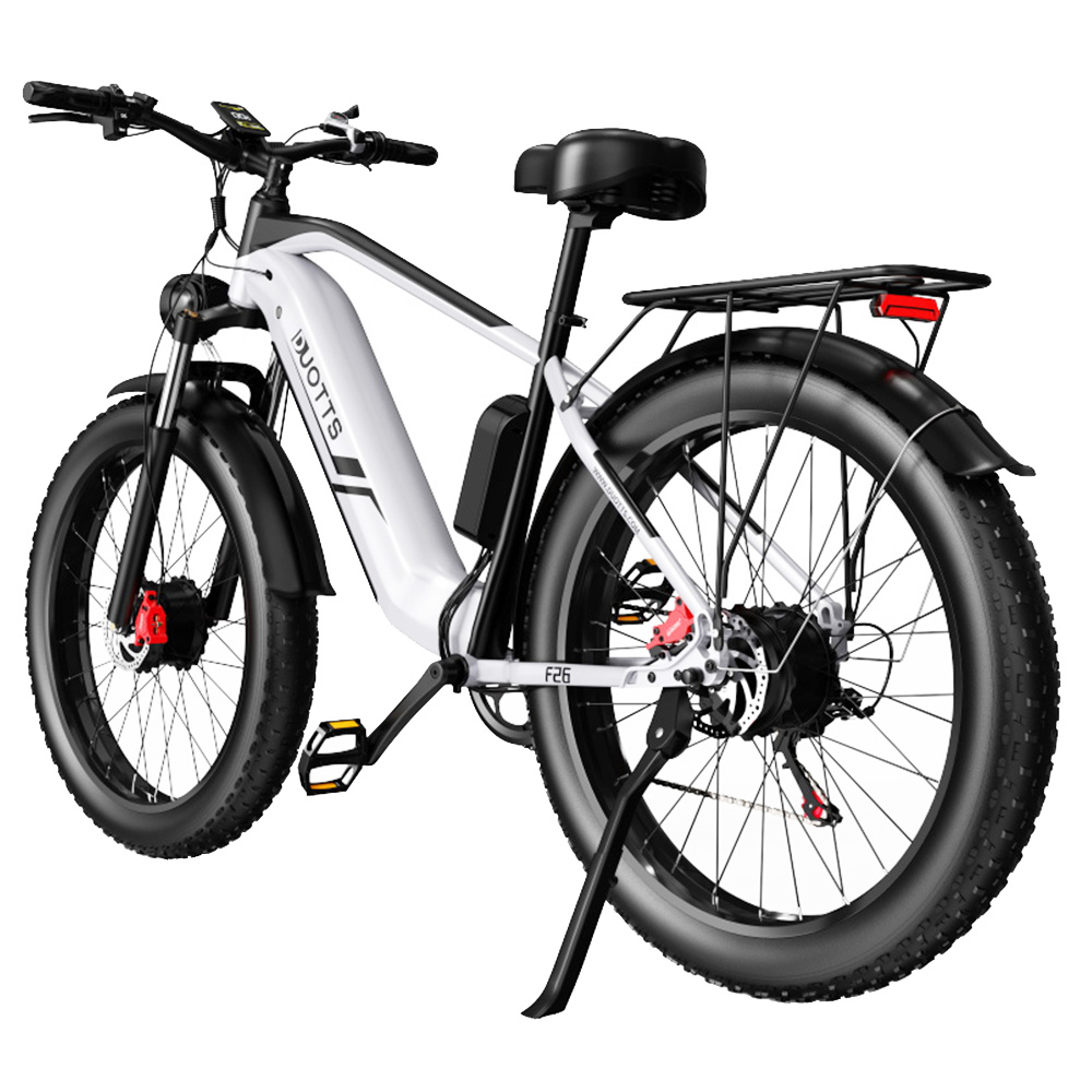 DUOTTS F26 Electric Bike 26 Inch 55Km/h 20Ah 750W*2 Dual Motors Silver ...