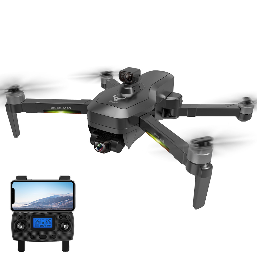 

ZLL SG906 MAX Beast 3 RC Drone, 360° Automatic Obstacle Avoidance, 3-axis Mechanical Gimbal, EIS Anti-shake, 4K Cameras, GPS Positioning - 1 Battery