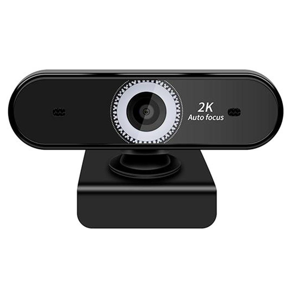 

GUCEE HD98-2KAF Webcam, 2K Ultra HD, Auto Focus, High-speed 60F/S, 10x Digital Zoom, Dual Microphone - EU Plug, Black