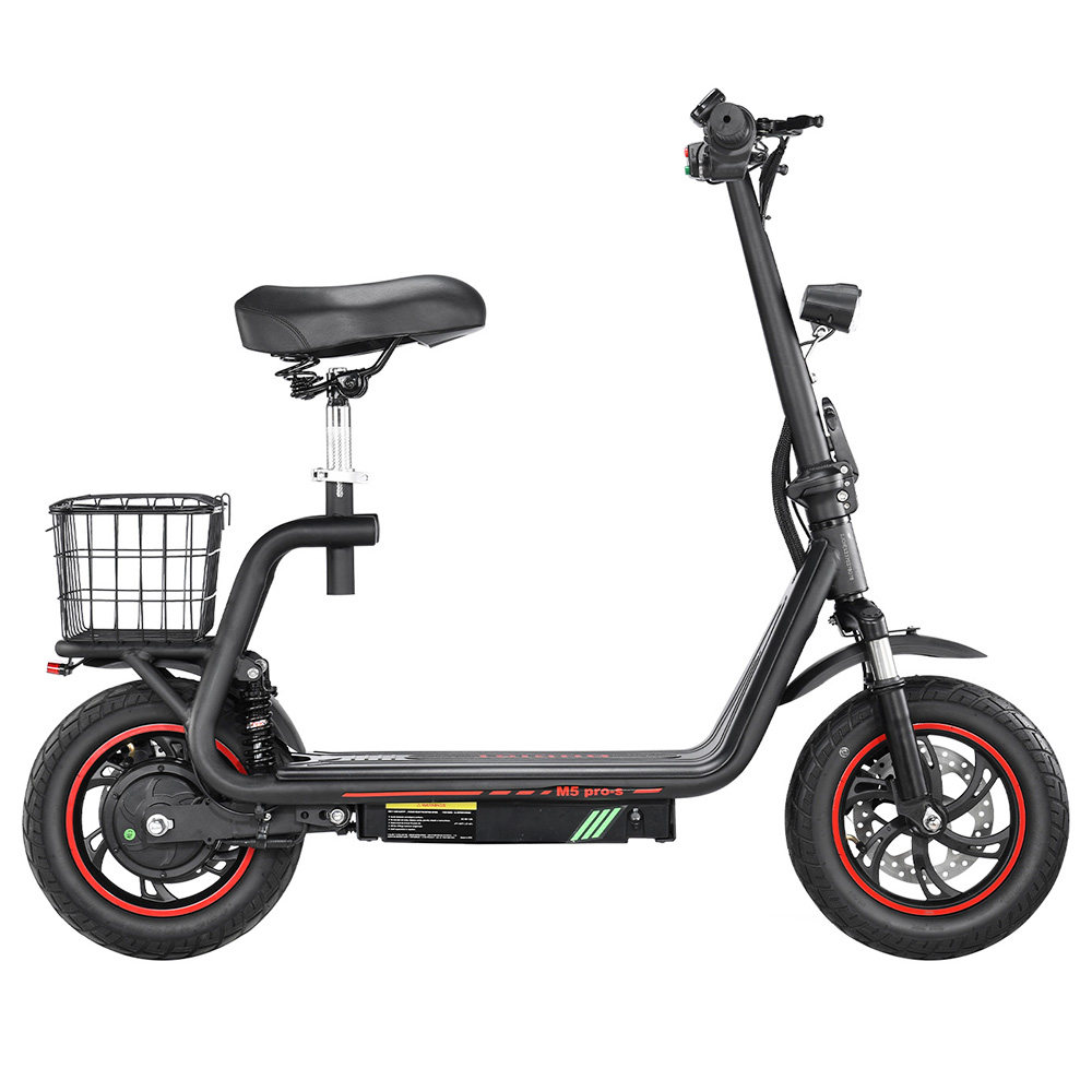 BOGIST M5 Pro-S 12 Inch Electric Scooter with Seat