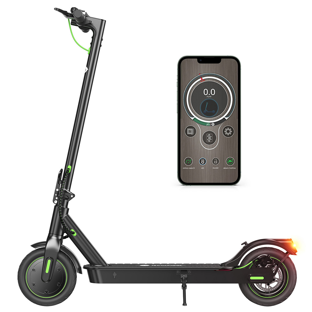 

isinwheel S9 Pro Electric Scooter, 350W Motor, 36V 7.5Ah Battery, 8.5 Inches Pneumatic Tire, 25km/h Max Speed, 28km Range, App Control