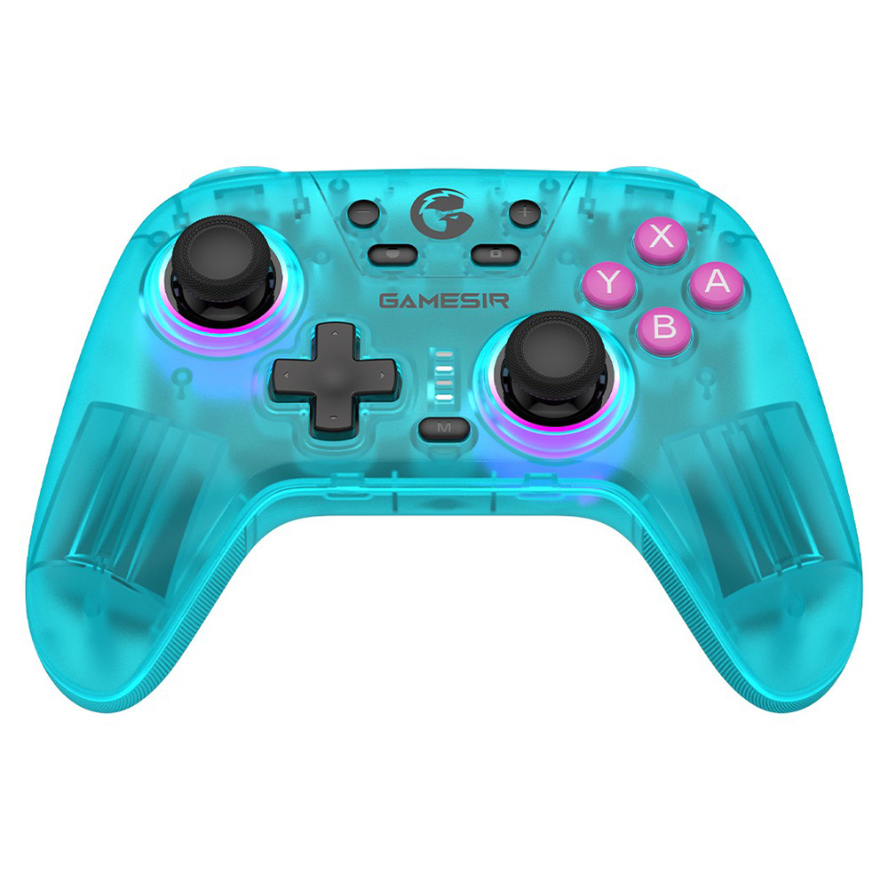 

GameSir Nova Wireless Game Controller, RGB Lights, Tri-mode Connection, Compatible with Switch, PC, iOS, Android and Steam Deck - Green