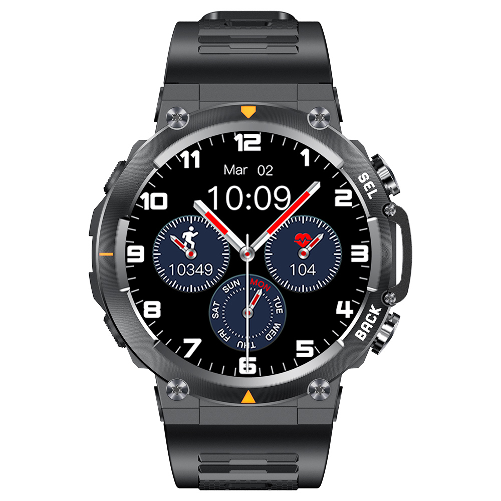 

SENBONO MAX18 Smartwatch Health Monitoring Sport Watch, 1.43-inch AMOLED Screen, Al GPT Assistant, Gesture Operation, 3ATM Waterproof, 410mAh Battery