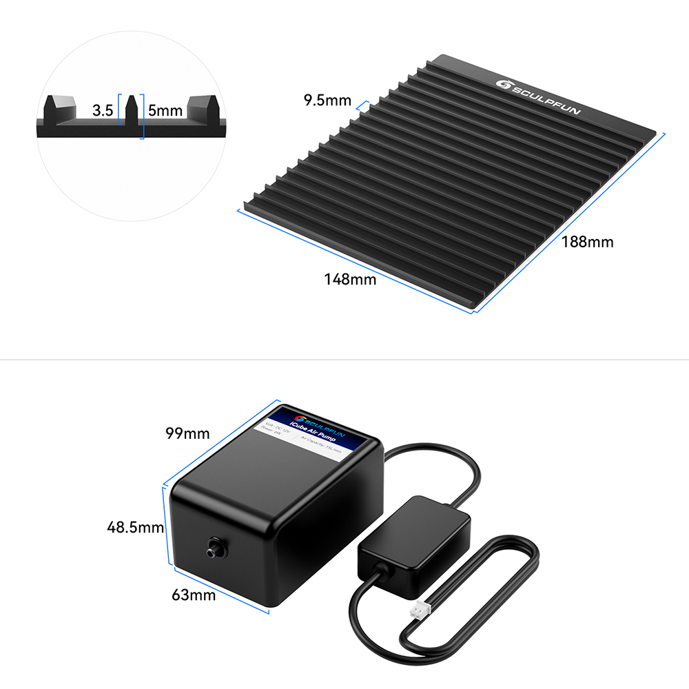 SCULPFUN ICube Mini Machine De Gravure Portable CNC Multi Laser Cutting Engraving Machines For Wood Metal