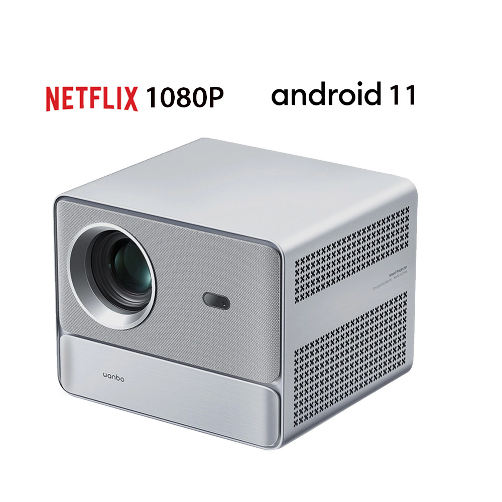

[ Netflix 108P ] WANBO DaVinci 1 Pro Projector, Android 11, 600 ANSI Lumens, Native 1080P, 5G WiFi Bluetooth, Auto-Focus/Auto Keystone Correction/Auto Screen Fit/Obstacle Avoidance
