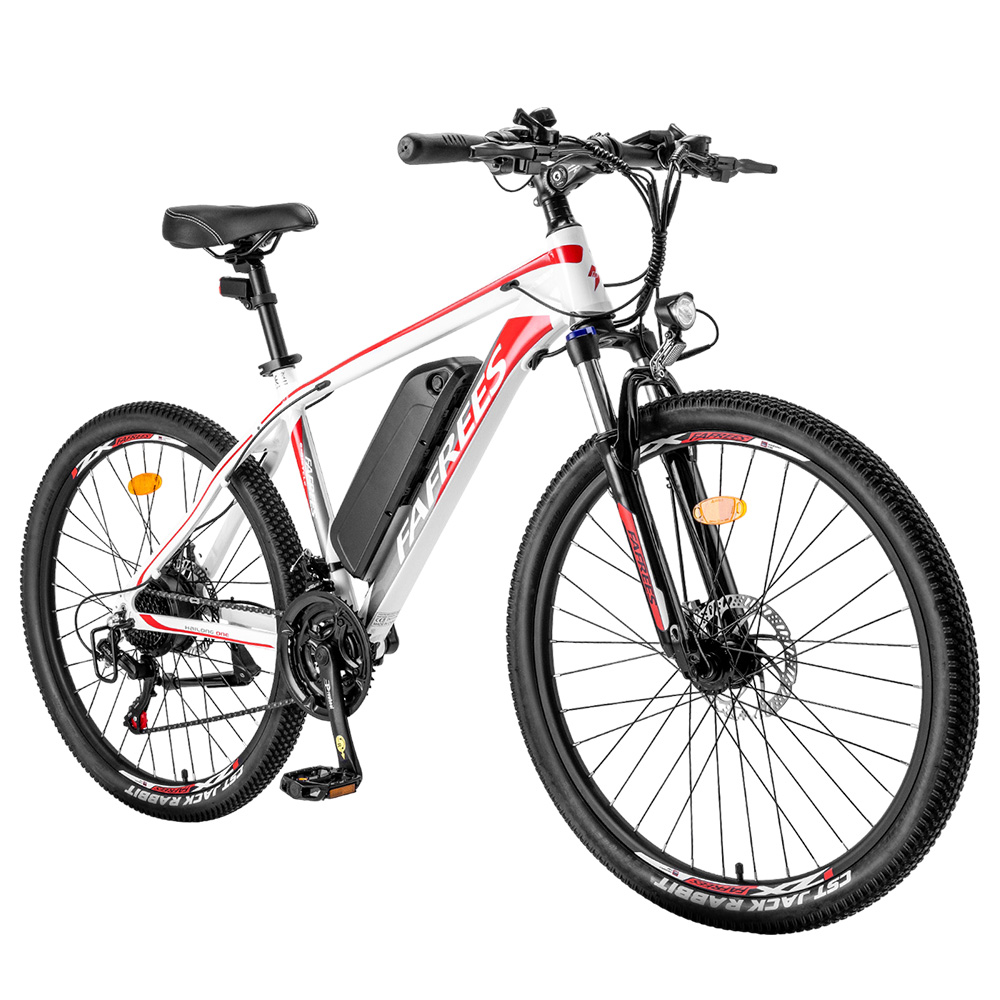 

Fafrees Hailong One Electric Bike, 250W Motor, 36V/13Ah Battery, 26*2.1-inch CST Tires, 25km/h Max Speed, 100km Max Range, LCD Display, SHIMANO 21 Speed - White