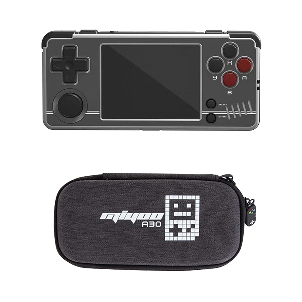 【初売り】 Console Game A30 MIYOO 128GB Grey Black その他
