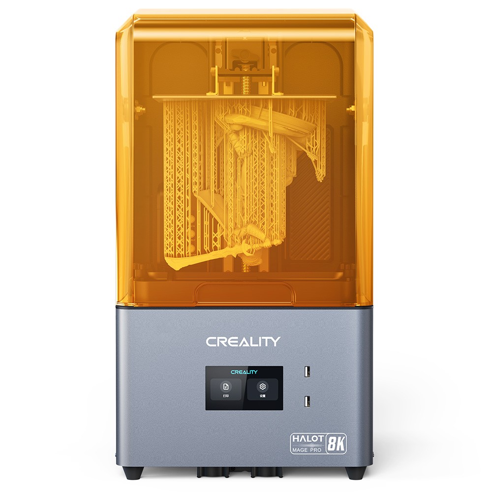 

Creality HALOT-MAGE PRO 8K Resin 3D Printer, 170mm/h Printing Speed, 10.3' LCD, Smart Resin Pump & Air Purifier, 'MageArch' Flip Lid, Integral Light Source 3.0, 'Dynax' Motion System, 228x128x230mm
