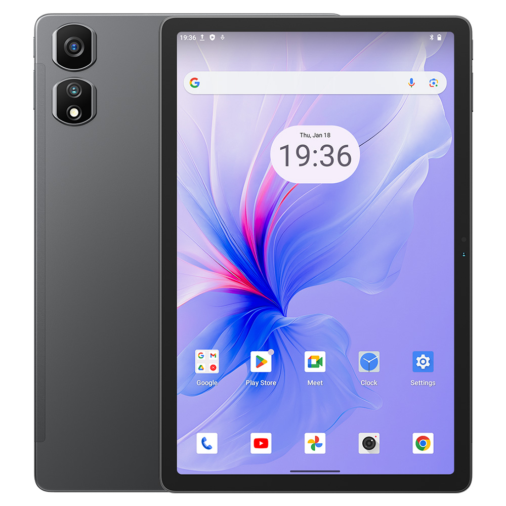 

Blackview Tab 16 Pro Android 14 Tablet, 11-inch 1200*1920 IPS Screen, UNISOC Tiger T616 8 Cores Max 2.0GHz, 8GB RAM 256GB ROM, 8MP+13MP+2MP Cameras, 7700mA Battery 18W Fast Charge, 2.4/5GHz Dual-band WiFi Bluetooth5.0, GPS/Galileo/GLONASS/BDS - Grey