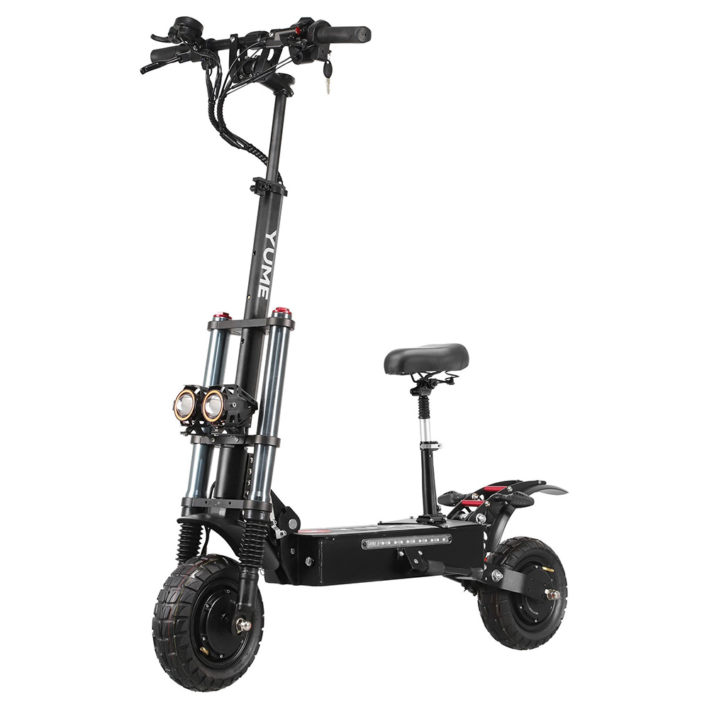 YUME Y10 Electric Scooter, 1200*2 Motor 23.4AH