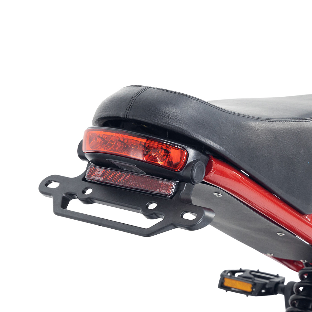 VTT électrique Hidoes B6 20 Pouces - 48V 15,6Ah 1200W - 50km/h - Fatbike Rouge