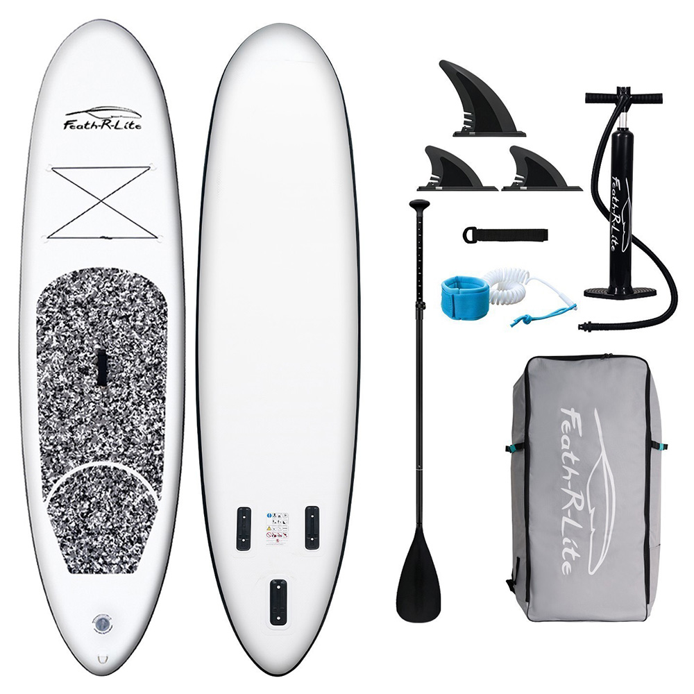 FunWater SUPFR04E Stand Up Paddle Board 305*76*15cm White Black