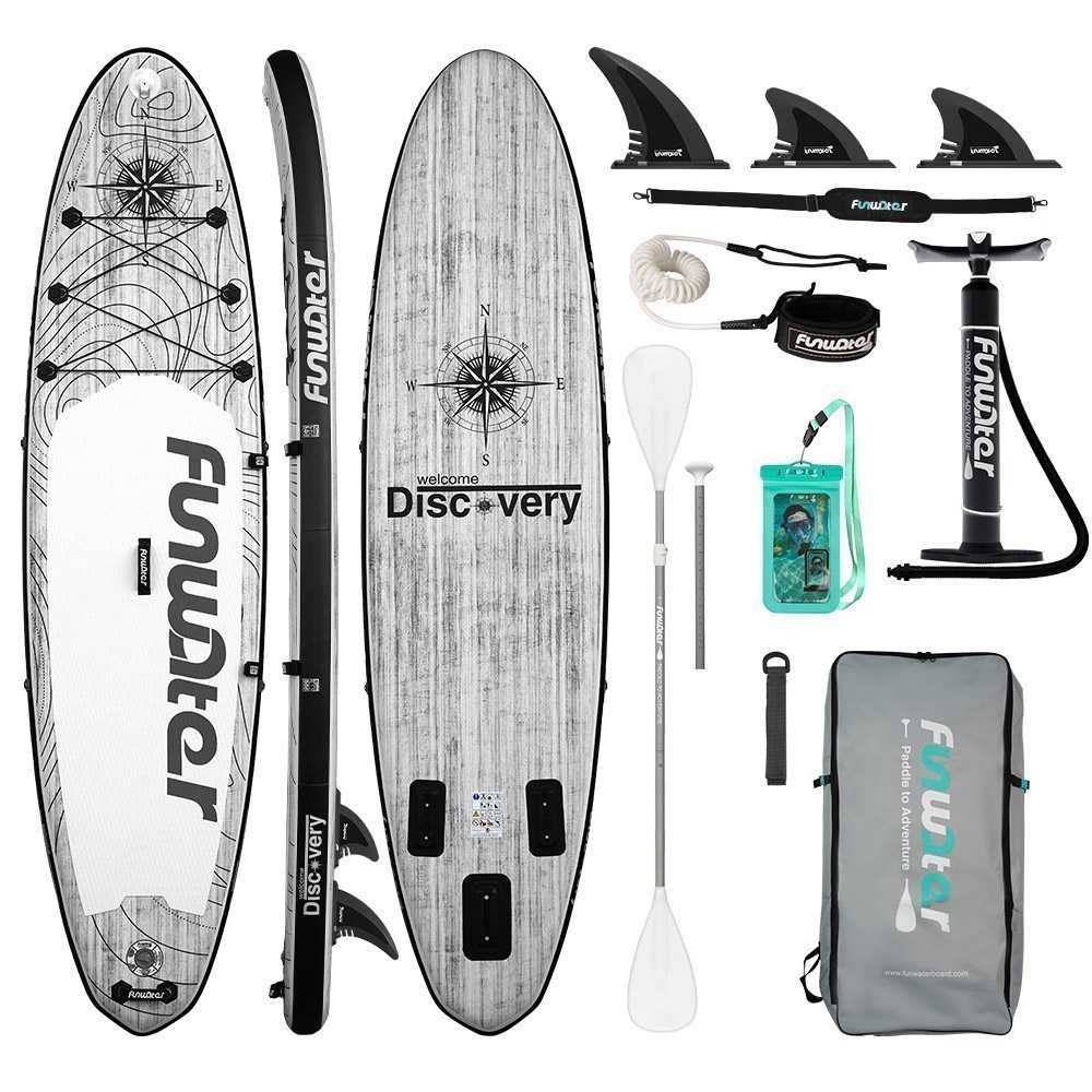 

FunWater SUPFW12F Stand Up Paddle Board 335*84*15cm Grey