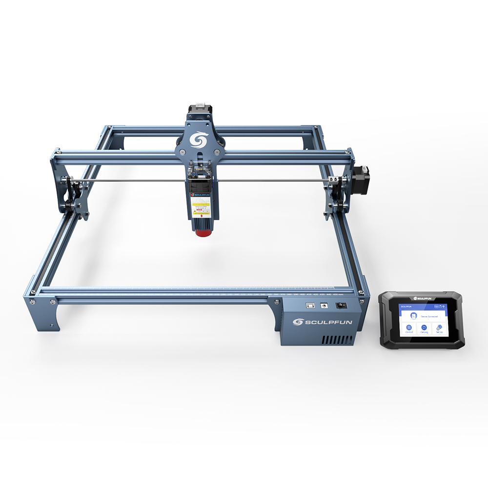 SCULPFUN TS1 Lasergravure, touchscreen, 3,5 inch touchscreen, bedieningsterminal, gebruikt met SCULPFUN app voor lasergraveermachines, offline werken
