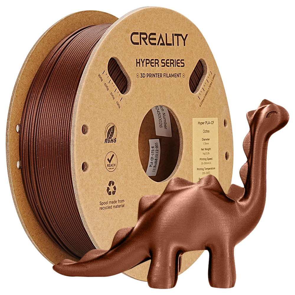 

Creality Hyper PLA-CF Filament 1kg - Ochre, Multi color