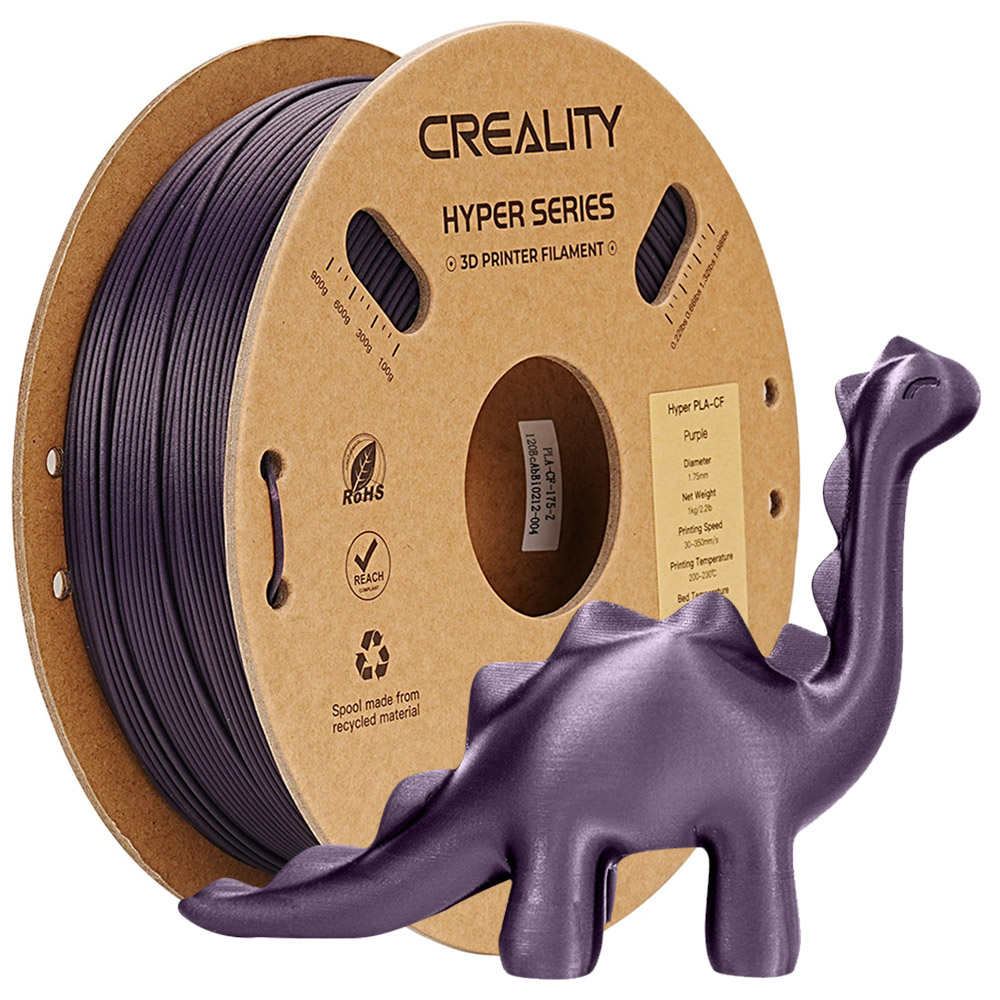 

Creality Hyper PLA-CF Filament 1kg - Purple