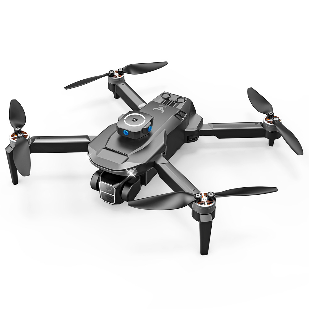 

ZLL SG101MAX RC Drone, 4k Dual HD Camera, Intelligent Obstacle Avoidance, Optical Flow Positioning - 2 Batteries, Black