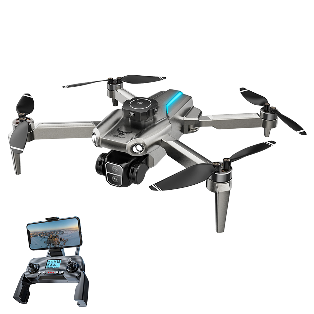 

ZLL SG109MAX RC Drone, Electrically Adjustable Camera, Intelligent Obstacle Avoidance, Optical Flow Hover - 2 Batteries, Silver