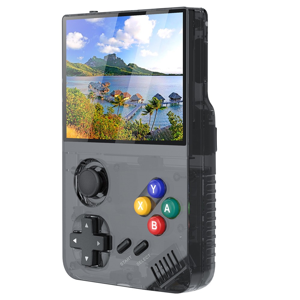 M19 Handheld Game Console, 3.5-inch HD Screen, 64GB TF Card - Black