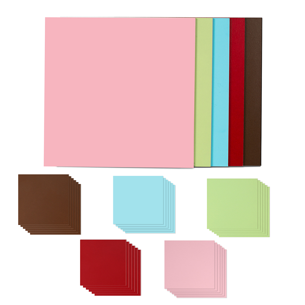 

30 Pack 11.8x11.8 Inch 3mm Thick Selected Colored Unfinished Wood Sheet