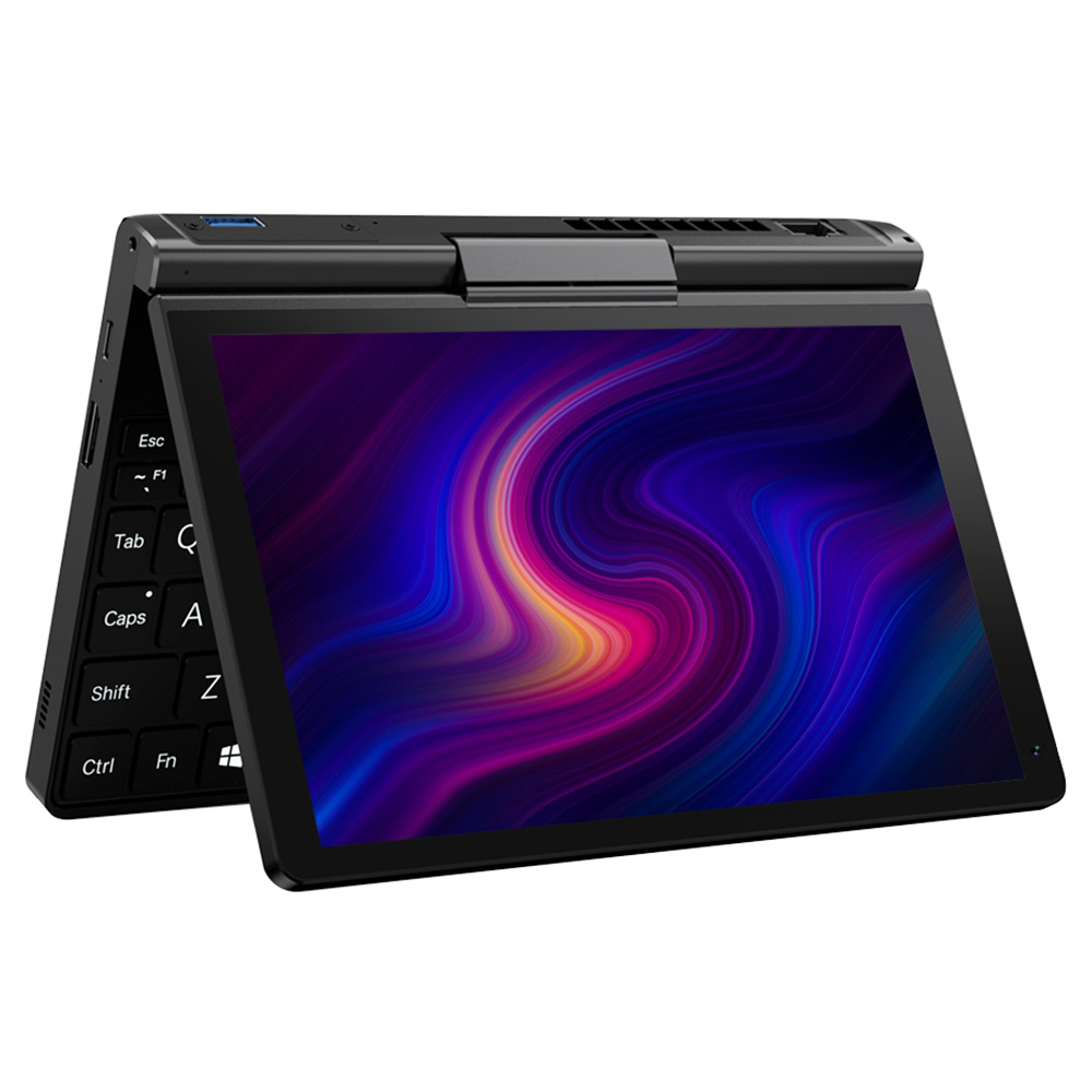 GPD Pocket 3 Handheld Laptop, Intel Core i7-1195G7 4 Cores Max 5.0GHz, 8'' 1920*1200 IPS Touchscreen, 16GB RAM 512GB SSD, 10000mAh Battery, WiFi6E Bluetooth5.3, 1*Thunderbolt 4 1*HDMI 2.0b 1*USB 3.2 Gen2 Type-A 2*USB 3.2 Gen1 Type-A 1*RJ45 - EU Plug