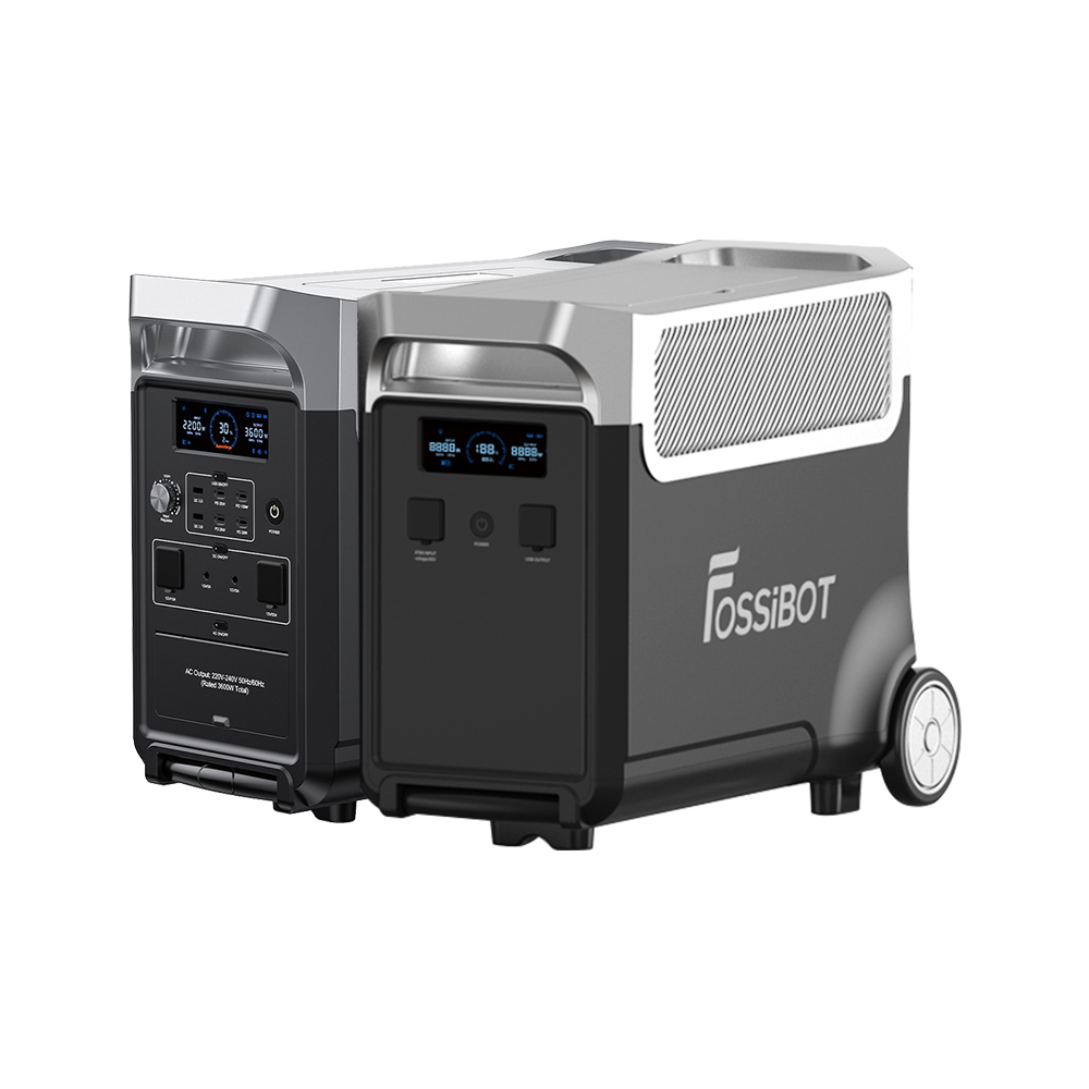 FOSSiBOT F3600 Pro Portable Power Station + 1x FB3840 Expansion Battery