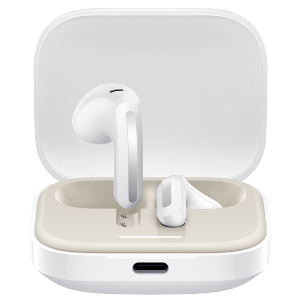 

Redmi Buds 6S Semi-in-ear Earbuds, Active Noise Cancellation, Bluetooth 5.3 - White