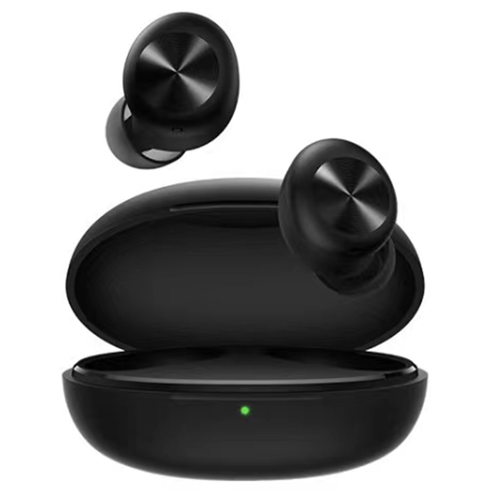 Realme DIZO GoPods D TWS Wireless Bluetooth Earbuds, Environment Noise Cancellation, Bluetooth 5.0, 20 Hours Battery Life - Black