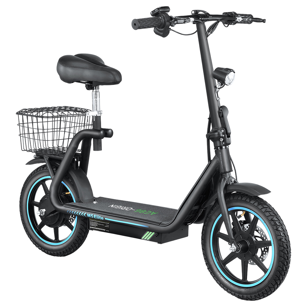 AE86-ORIGIN M5 Elite Electric Scooter, 500W Motor, 48V 13Ah Battery, 14-inch Tire, 25mph Max Speed, 25 miles Range, Disc Brake