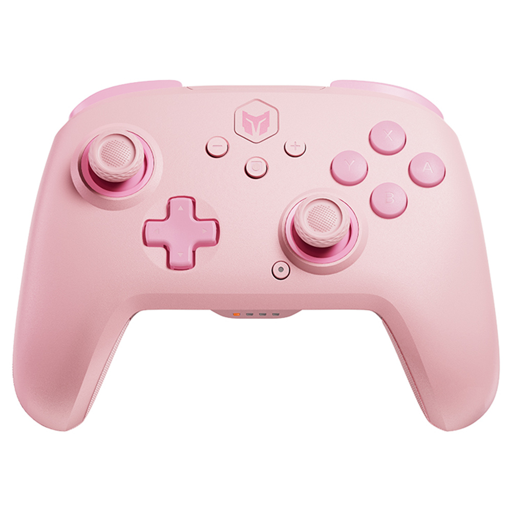 

BIGBIG WON CHOCO Wireless Game Controller, Custom Button, 6-Axis Gyro, 128-Step Macro Programming, Compatible with Switch / PC / iOS / Android - Pink