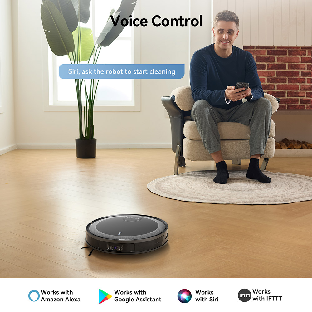 Proscenic X1S Robot Vacuum Cleaner Black