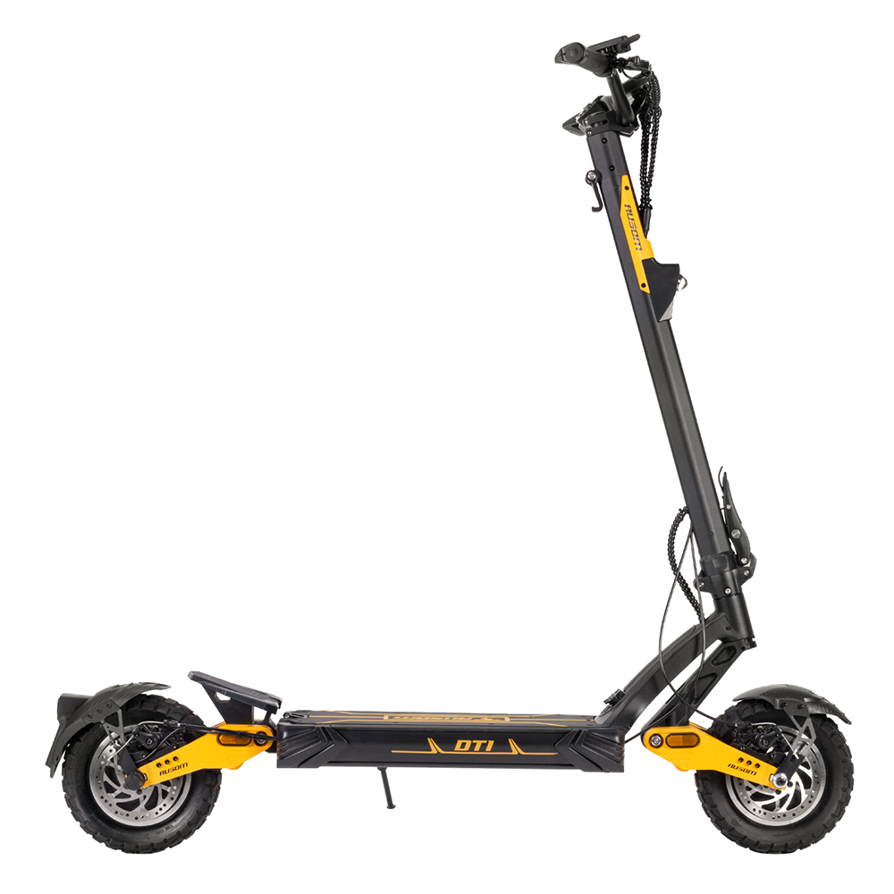 Ausom Leopard DT1 Electric Scooter with NFC Security Lock, 1000W Motor, 10*3.0-inch Tire, 32mph Max Speed, 47 Miles Range, SUV-Level Suspension, Dual Disc Brakes