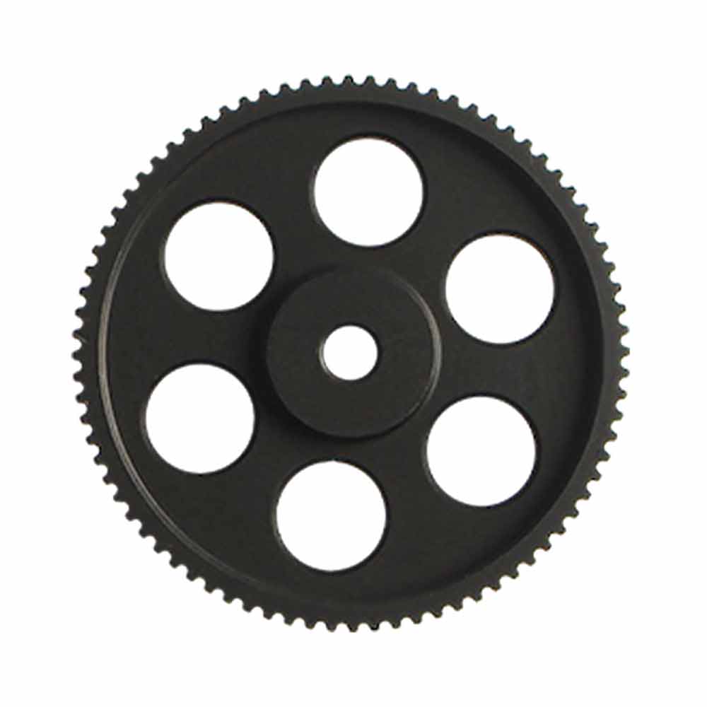 FYSETC 2GT 80 Teeth Synchronous Wheel for Width 9/10mm Belt Voron 2.4 3D Printer - Black