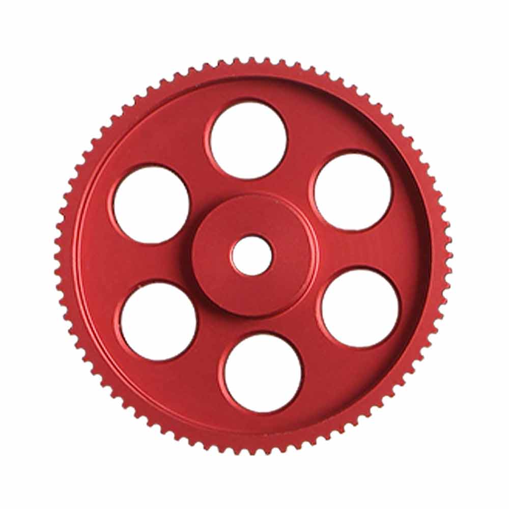 

FYSETC 2GT 80 Teeth Synchronous Wheel for Width 9/10mm Belt Voron 2.4 3D Printer - Red