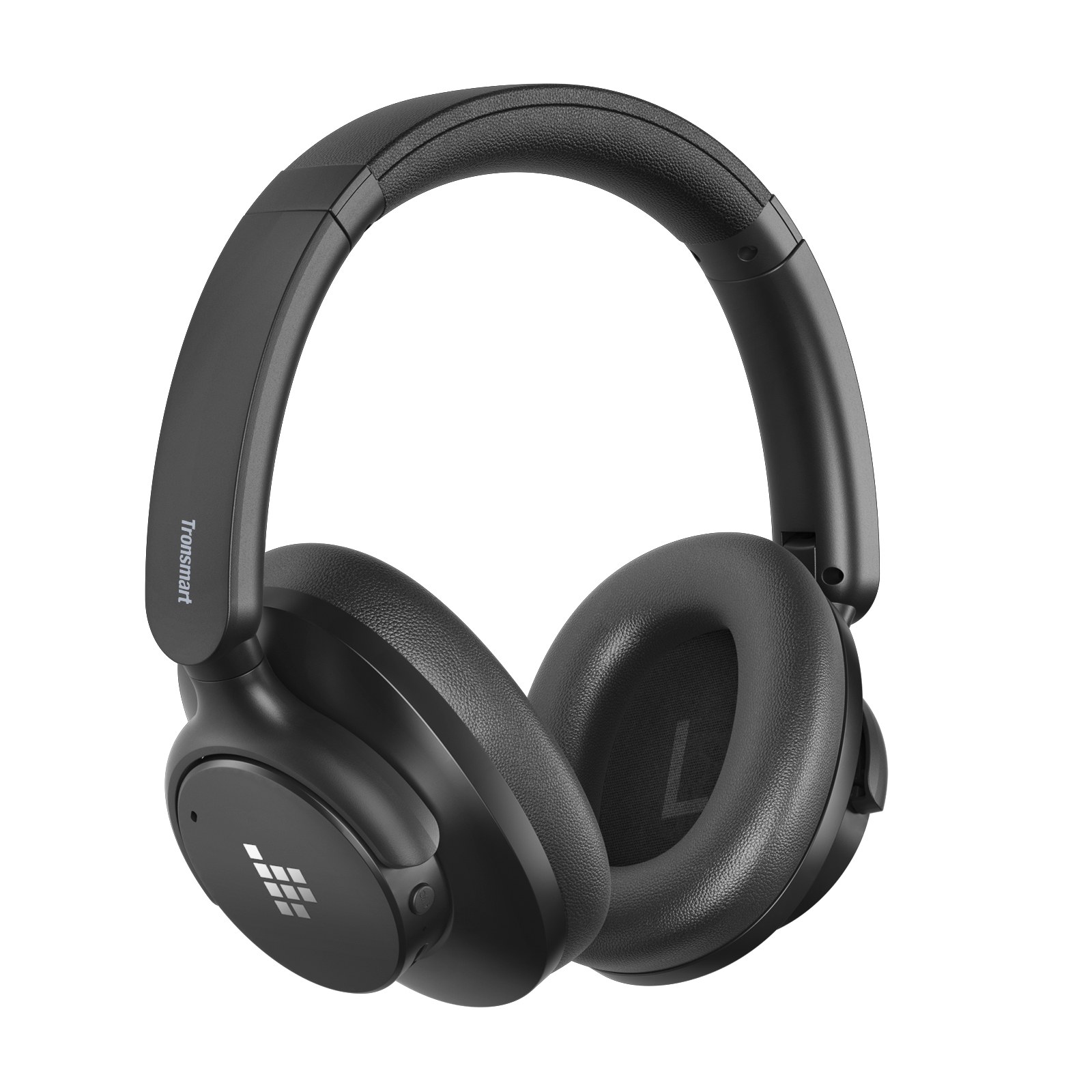 

Tronsmart SOUNFII Q20S Hybrid ANC Headphones, Bluetooth 5.3, Hybrid Active Noise Cancellation, 60 Hours Playtime, Hi-Res Audio, 90° Swiveling Earpads, Pair with 2 Devices, Tronsmart App Control - Black