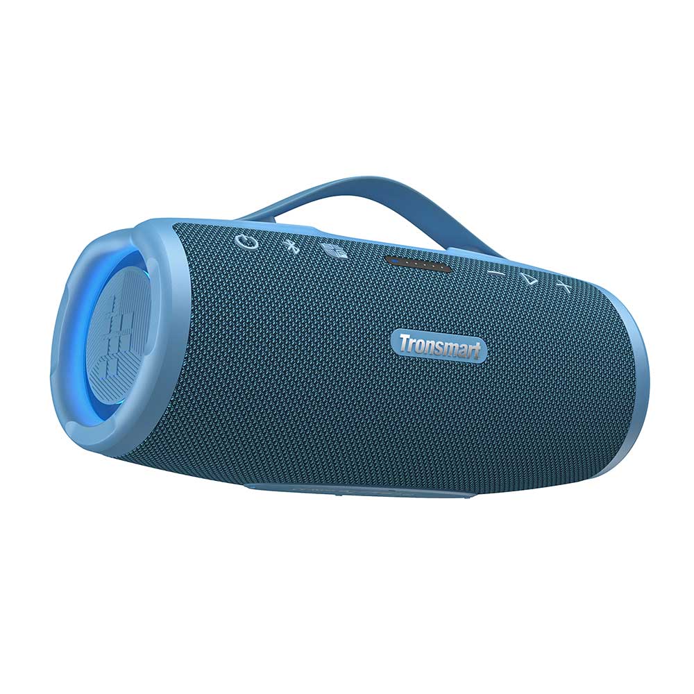 

Tronsmart Mirtune S100 Portable Outdoor Speaker, Bluetooth 5.3, Customizable EQ, 50W Output, 20 Hours of Playtime, IPX7 Waterproof, Retractable Handle - Blue