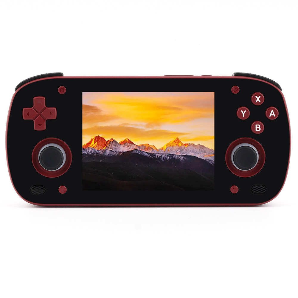 

Retroid Pocket MINI Game Console, 3.7-inch 1280*960 AMOLED Screen, 6GB LPDDR4x + 128GB UFS 3.1 , Android 10, 4000mAh Battery, WiFi 6 Bluetooth 5.1, Active Cooling, 27W Fast Charge, Red