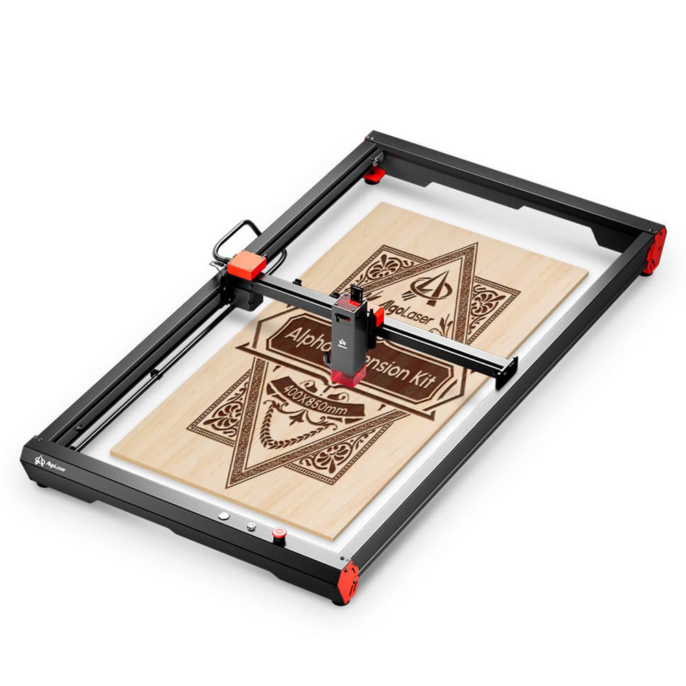 AlgoLaser Alpha Laser Engraver Extension Kit, 400*850mm (157.5*334.6inch)